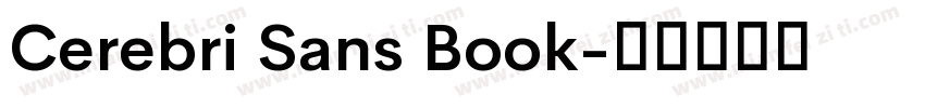 Cerebri Sans Book字体转换